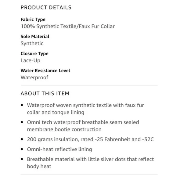 SUPER CUTE Columbia Minx Mid ll Snow Boots w/ OmniHeat lining reflective lining - Picture 3 of 16